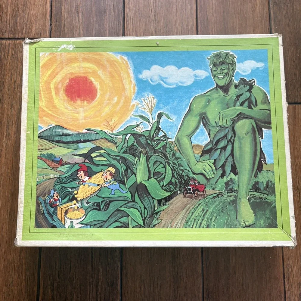 1970s Jolly Green Giant Jigsaw Puzzle 204 Pieces 2x3 Ft